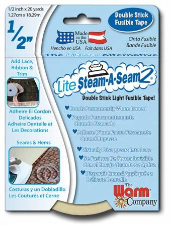 Warm Company Lite Steam-A-Seam 2-Double Stick Fusible Web